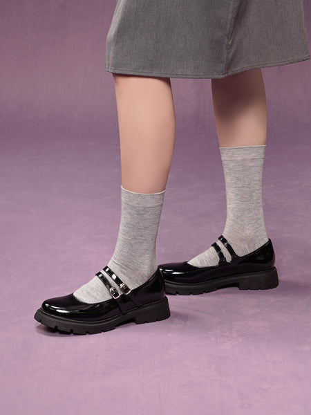 Axen Platform Mary Janes