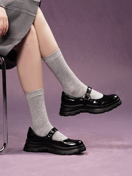 Norisse Platform Mary Janes
