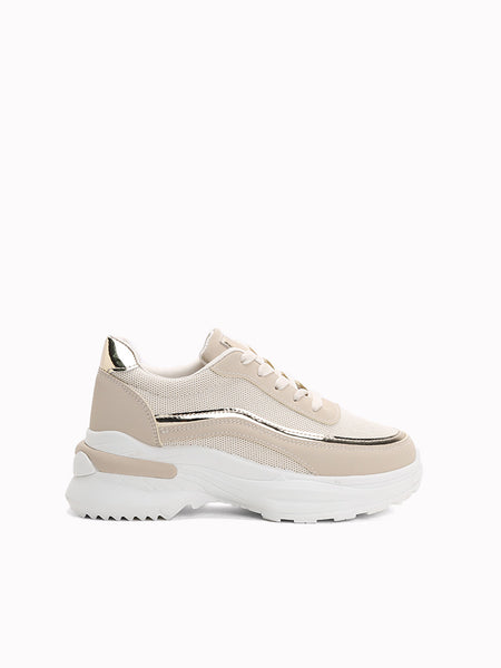 Lucille Lace-up Sneakers
