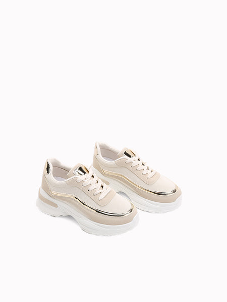 Lucille Lace-up Sneakers