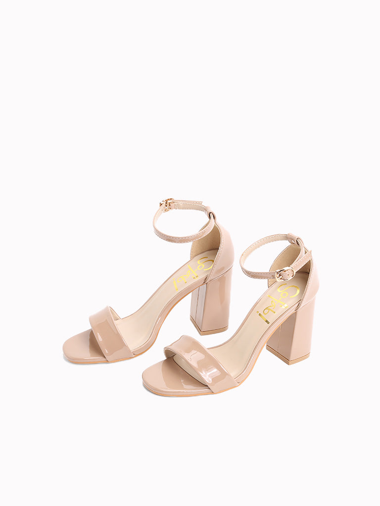 Shoes Mark Heels Mark Heel Sandals – Sofab! - Main Image